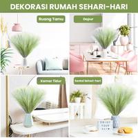 Gambar [12 pcs] Pampas Dried Grass / Rumput Pampas / Preserved Pampas 56cm Bunga Hiasan Rotan - White, 12pcs dari Dekorasi Tanaman Buatan Kab. Tangerang 3 Tokopedia