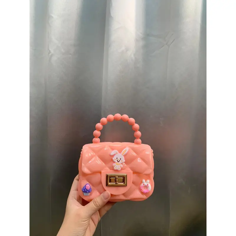 Tas Jelly Mini - Bisa untuk Anak dan Ibu - Slingbag Mini - Tas Selempang Mini Jelly - Dengan Tali Rantai 0