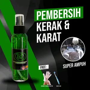 PEMBERSIH KARAT SPRAI 100 ML PENGHILANG KERAK BLOK MESIN Air Car Cleaner Kendaraan