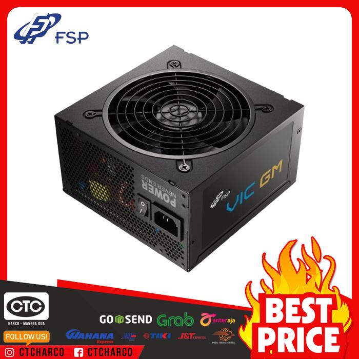 Gambar FSP VIC GM 750W - POWER SUPPLY | 750Watt | 80+ GOLD | MODULAR | PCIe Gen5 | ATX 3.1 - PSU 750W dari Central Technology Computer Kota Administrasi Jakarta Pusat Tokopedia