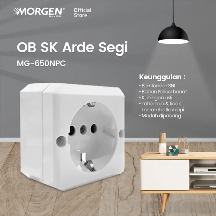 TERJANGKAU Stop Kontak Outbow MG-650 Morgen Stop Arde OB