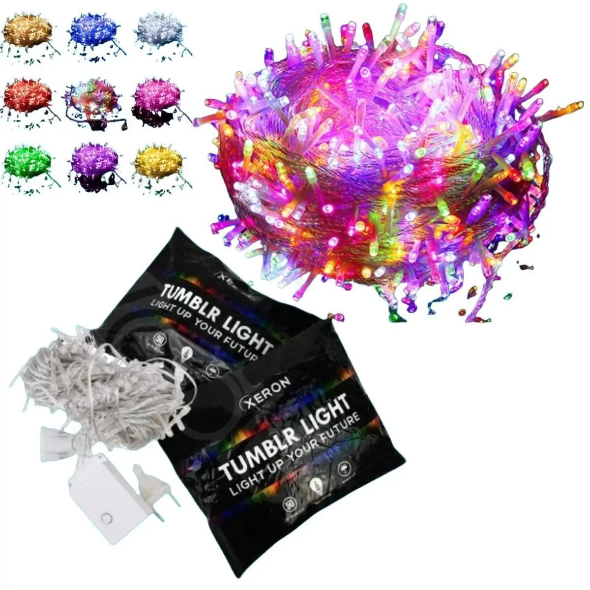 Lampu Tumblr Xeron Packing Opp Lampu Hias Lampu Hari Raya Lebaran Lampu Natal Tumbler Light Led Dekorasi Kamar