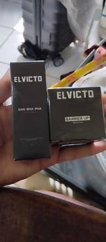 Product Review of ELVICTO PAKET GENTLE EXFOLIATING | EXFO SERUM, MOISTURIZER | Paket Perawatan Pria untuk Kulit Wajah Kusam, Menghilangkan Bekas Jerawat & Exfoliasi from R**8 0