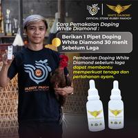 Gambar Doping Ayam Laga White Diamond VIP 30ml - Menambah Kekuatan dan Pertahanan Ayam dari RP PRODUCT Kab. Bogor 4 Tokopedia