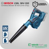 Gambar Bosch Cordless Blower / Blower Baterai 18Volt GBL 18V-120 dari Teknikmart Kota Administrasi Jakarta Barat 1 Tokopedia