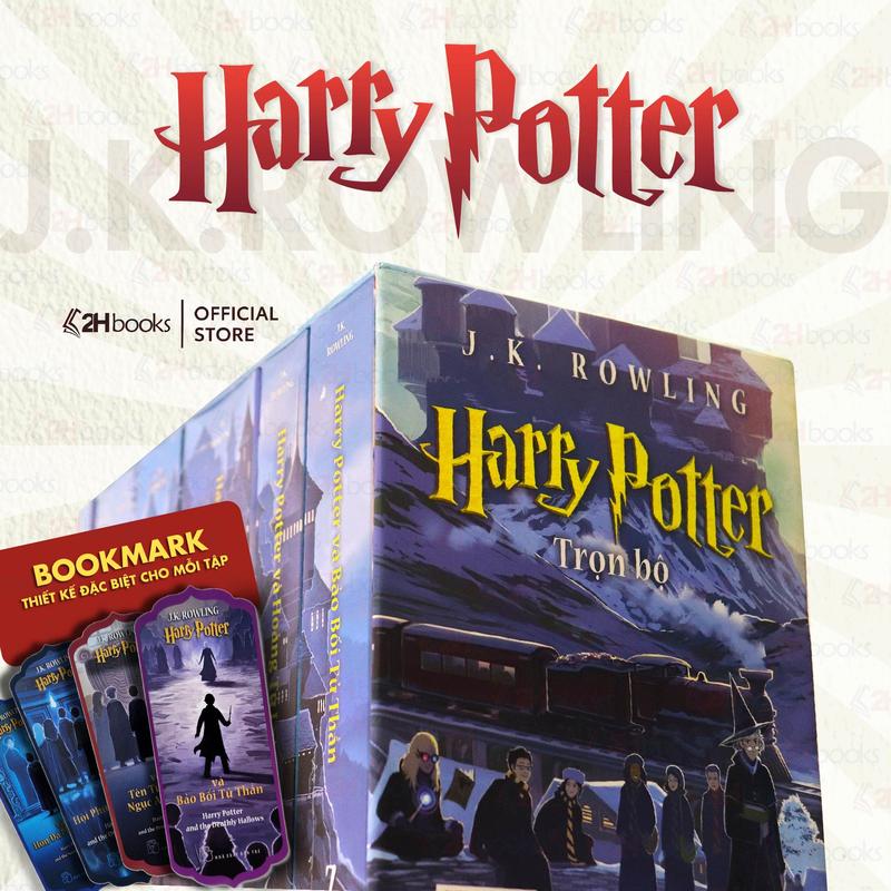 Sách - Boxset trọn bộ 7 tập Harry Potter - Nhà xuất bản trẻ
