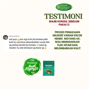 masker wajah daun kelor nenek moyang 69