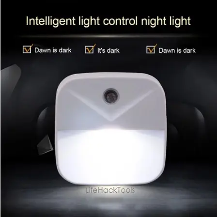 Lampu Tidur LED Sensor Otomatis