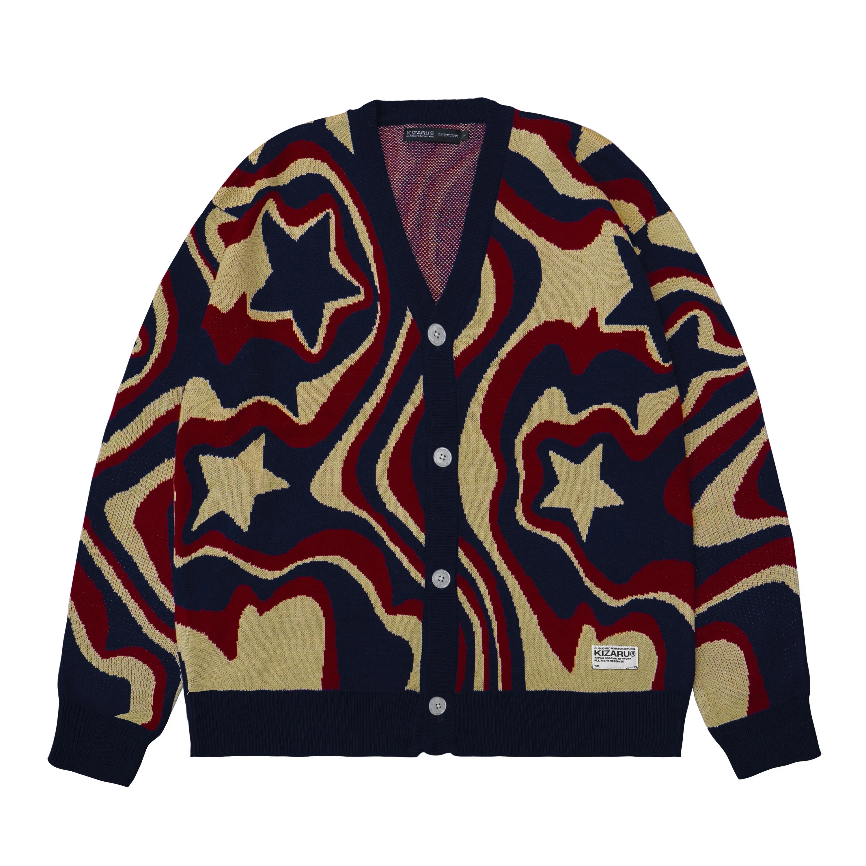 KIZARU Cardigan Knitwear TATSUYA