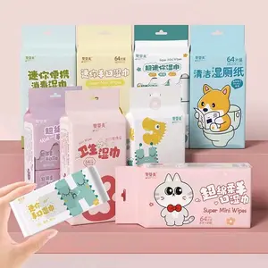 Tisu Basah Mini Pack / Tisu Basah Travel Pack/Wet Wipes Mini