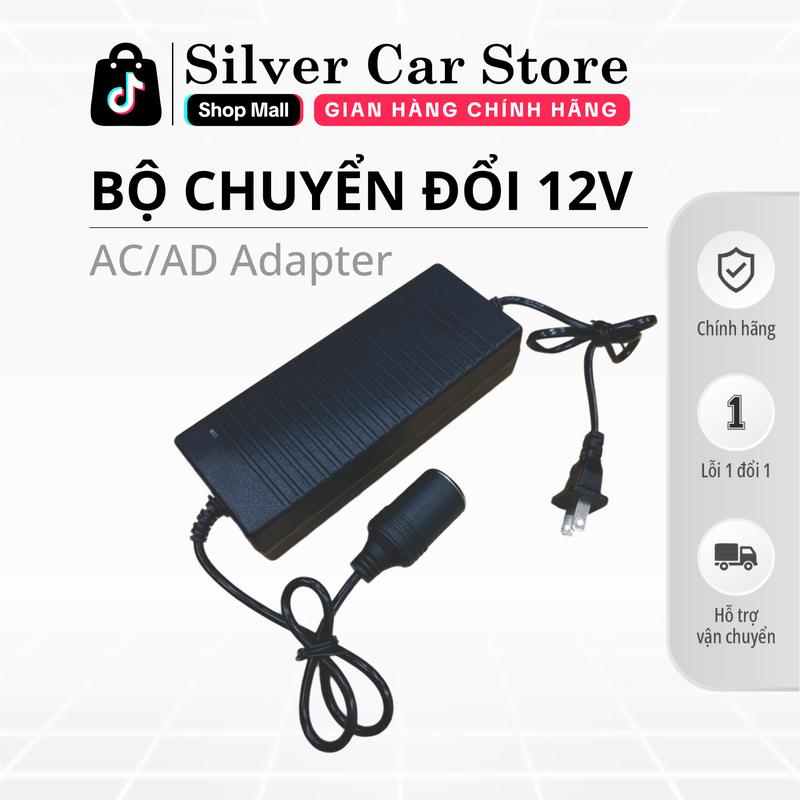 Đổi Nguồn 220V Sang 12V- Bộ Chuyển Đổi nguồn 12V - 5A-10A . Công Suất 60W-120W Đầu Cắm Tẩu Ô Tô