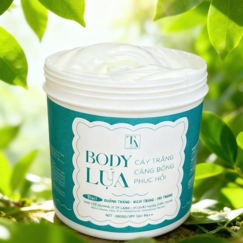 1 KÍ LỤA CẤY TRẮNG MẪU MỚI - KEM BODY DƯỠNG CẤY TRẮ.NG Dưỡng Da Body