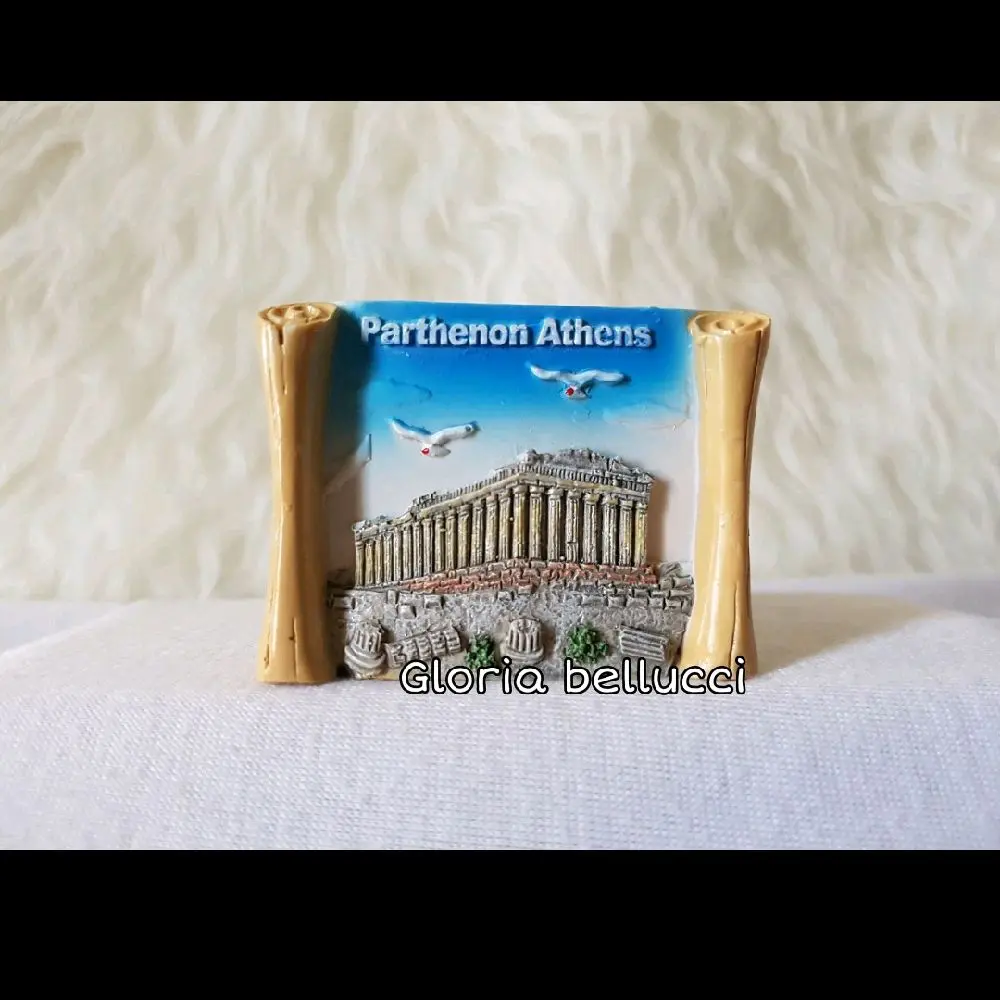 TEMPELAN MAGNET KULKAS NEGARA ATHENS YUNANI ATHENA
