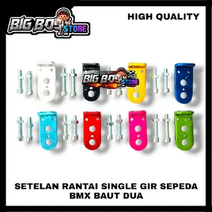 SETELAN RANTAI SINGLE GIR SEPEDA BMX BAUT 2 SETELAN RANTAI DK