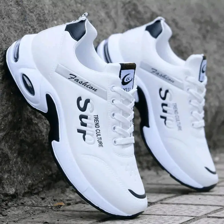 Sepatu Sneakers Pria Sup  Casual Putih Hitam Musim panas Musim dingin Kasual Shoes Merah 0