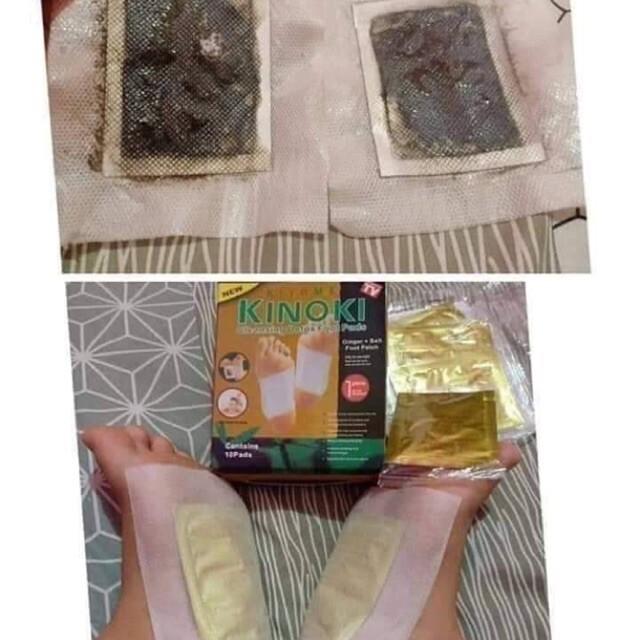 Product Introduction of Kinoki Gold 1 Box isi 10 Koyo Pad Koyo Detox Kaki Pad Koyo Detoks Kaki 13