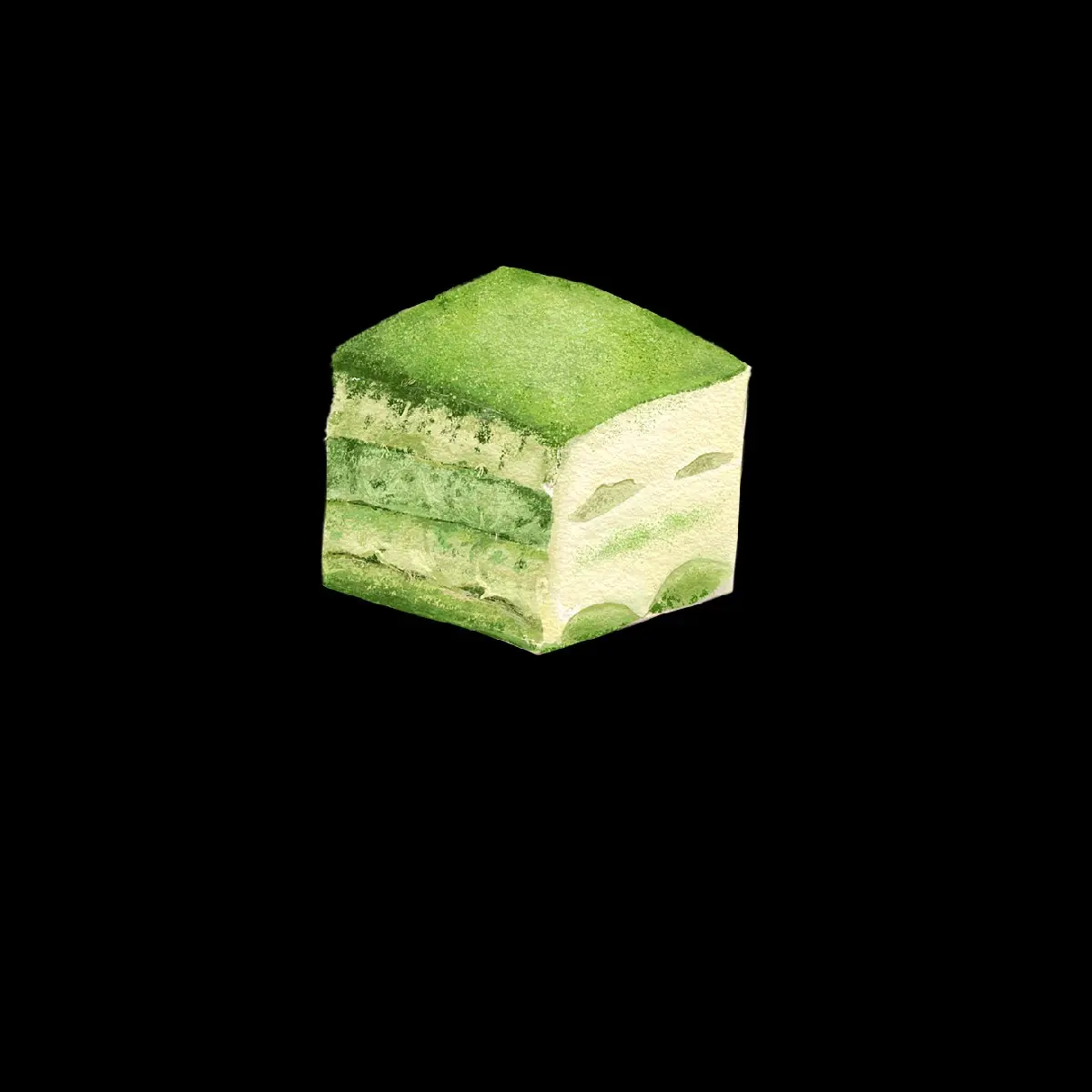 Halal-Certified Matcha Tiramisu Dessert – Japanese Green Tea Infused Delight