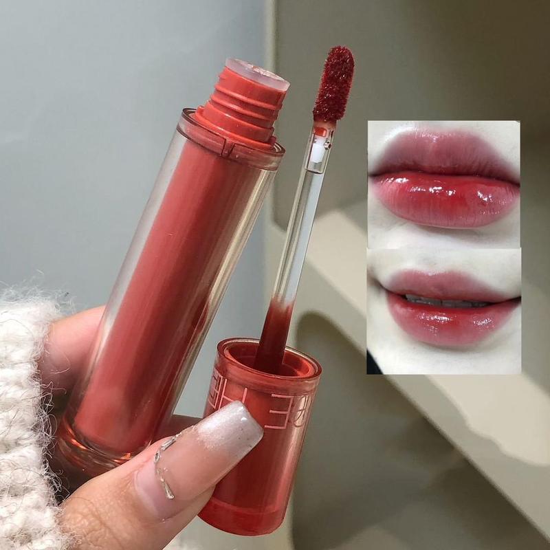  Son Kem Bóng HERORANGE Bộ Sưu Tập Mùa Xuân Dưỡng Ẩm Căng Mọng Lâu Trôi Son Bóng Màu Nude Tự Nhiên Son Môi Tâng Bồi 1 Chiếc 