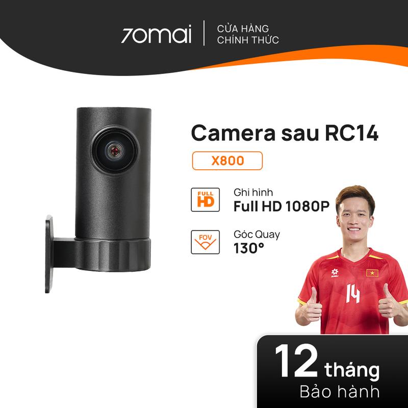  Camera hành trình ô tô phía sau xe 70mai RC14 và RC22 HDR dùng cho thiết bị hành trình X800,A800SE 