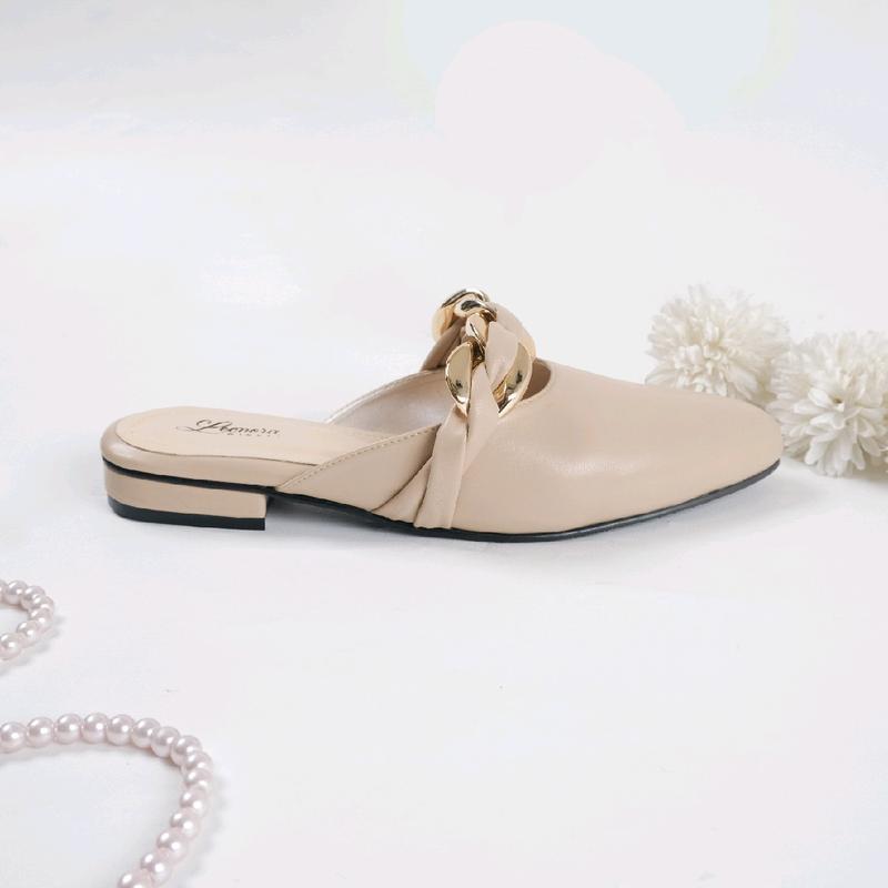 LEONORAWINKEL-CHIARA Sandal Wanita Terbaru Mules 3cm 8
