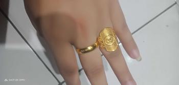 Product Review of gelang kroncong set 12 motip bambu 6 motip cantik maret edisi eid mubarok mewah Emas Gold from 💓**💖 2