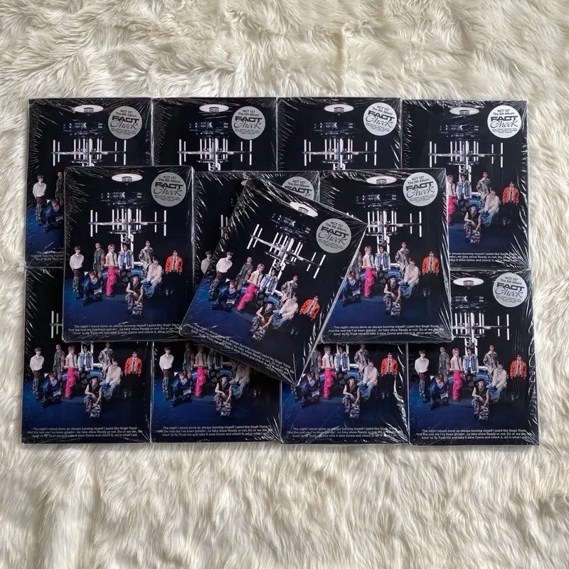 [ Ready Stock ] Album NCT 127 Fact Check Sealed Chandelier Ver Photobook Ver Segel 0