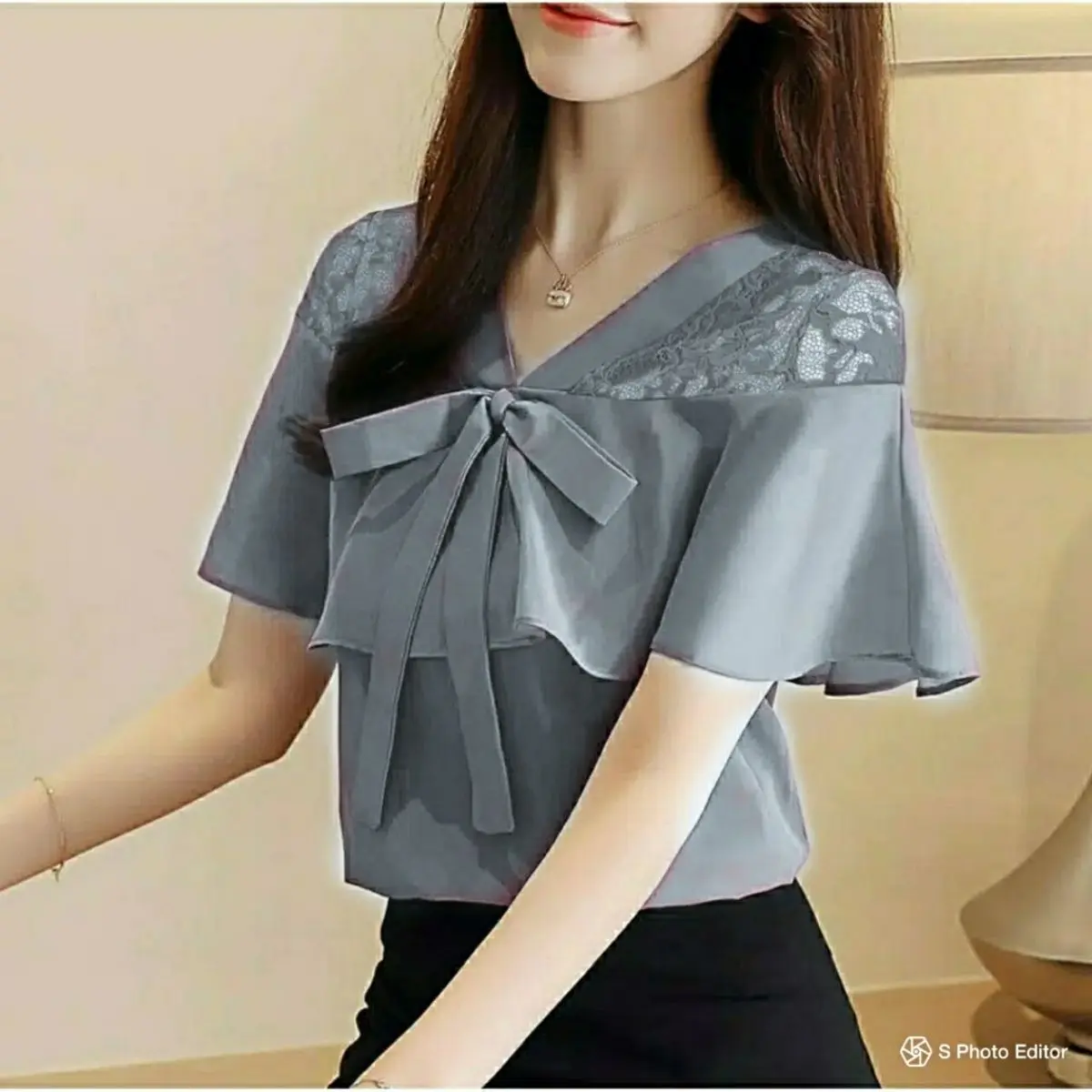 Blouse Yovita 5 Warna Fit XL / Fashion Wanita
