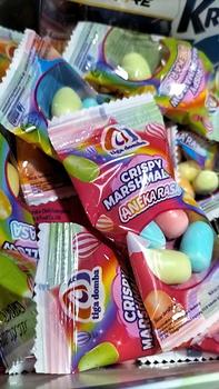 Halal Fiesta Permen Marshmallow Renyah - Rasa Buah: Strawberry ...
