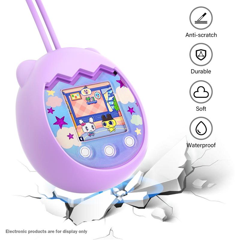 Product Introduction of Vỏ bọc silicon, cho máy Tamagotchi Pix, vật nuôi kỹ thuật số điện tử, bảo vệ máy, vỏ máy chống thấm nước, chống rơi, thiết kế hoạt hình 20