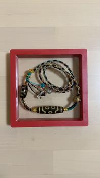 Product Review of Seven Eyes Dzi Bead Necklace from s**w 0