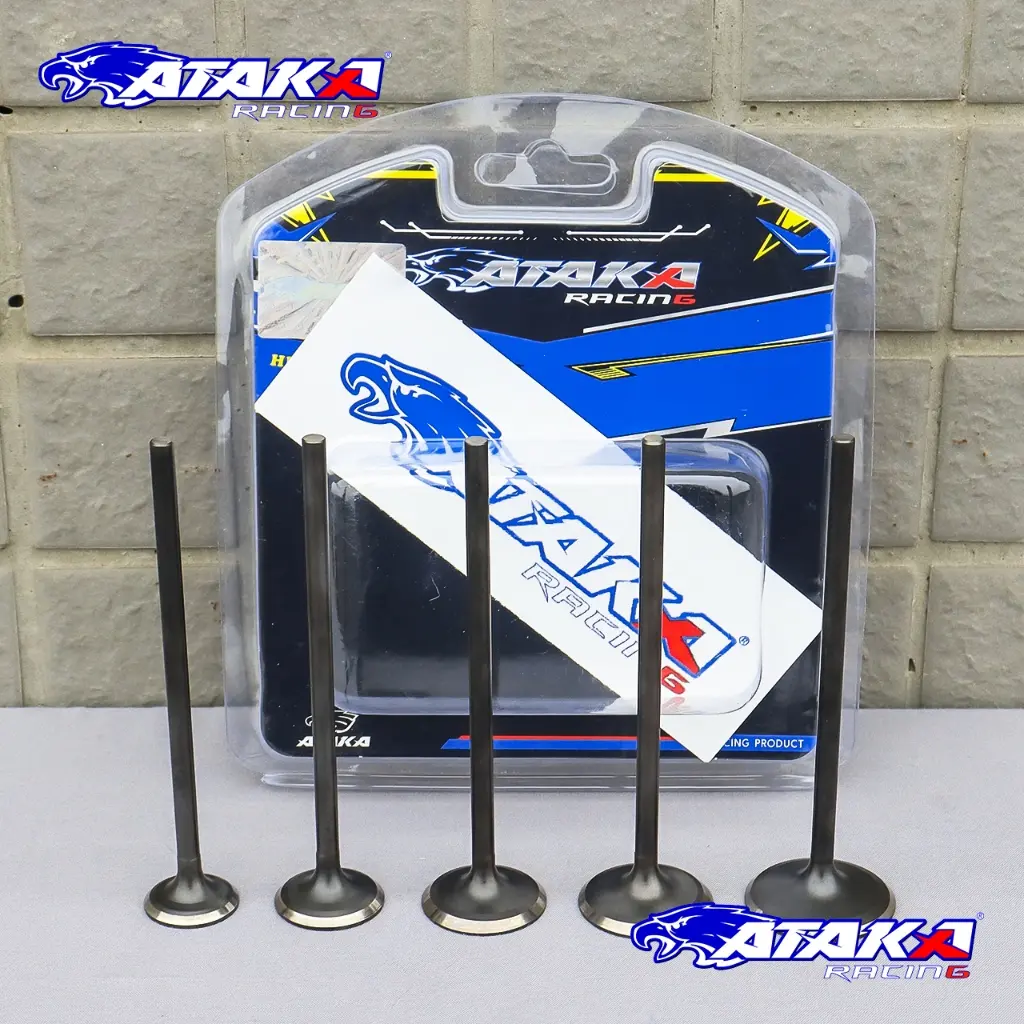 ATAKA RACING KLEP 1pcs 4.5mm 100mm Universal klep head IN EX 19 20 21 22 23 24 25 26 27 28 29 30 mm