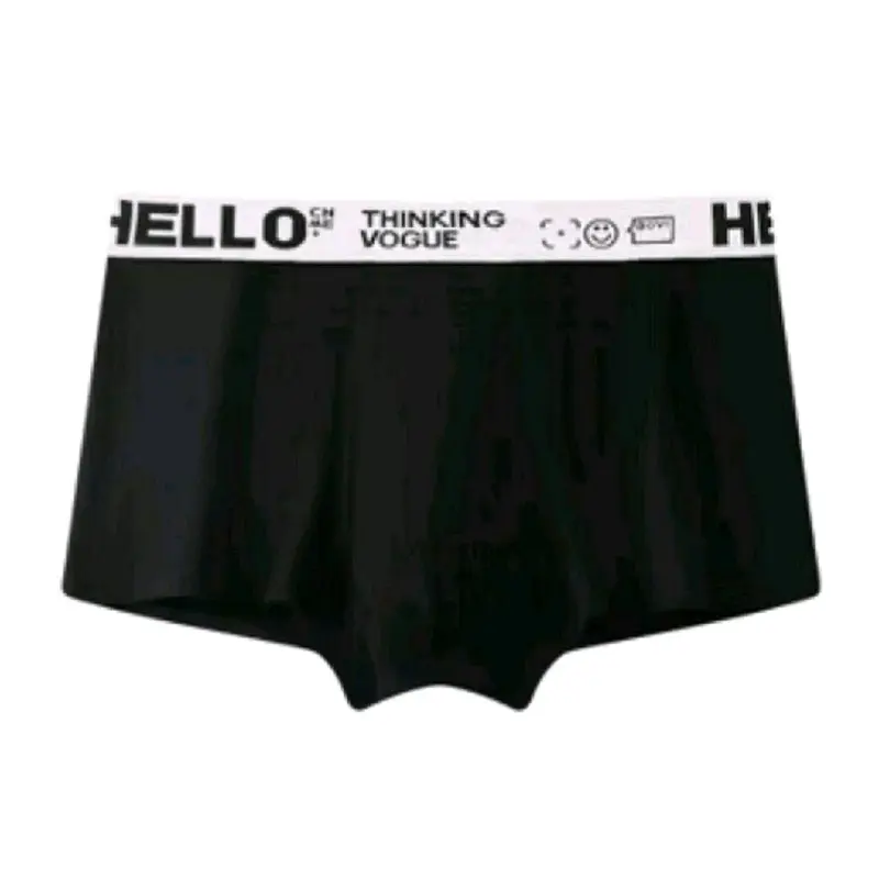 PAKET 6 PCS Celana Dalam Boxer Pria Hello Ice Silk Adem Lembut Tipis Antibakteri CDP006 Nyaman priamurah 3