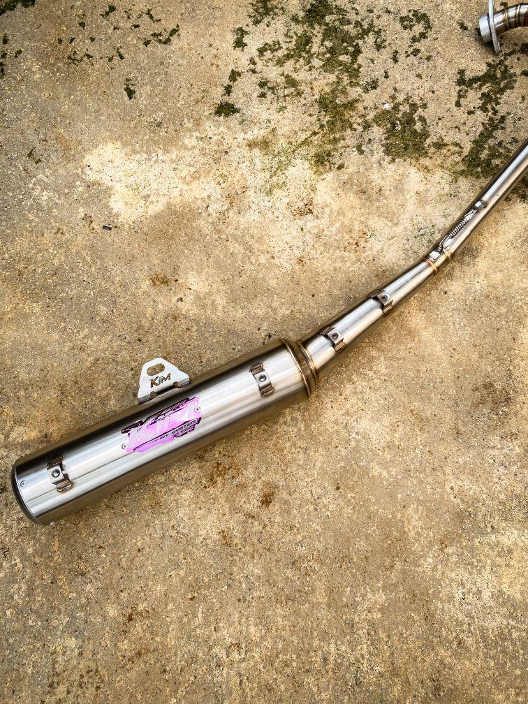 KNALPOT STD RACING YAMAHA JUPITER MX OLD TABUNG JUPITER BURHAN ORI KIM SPECIALIST MUFFLER