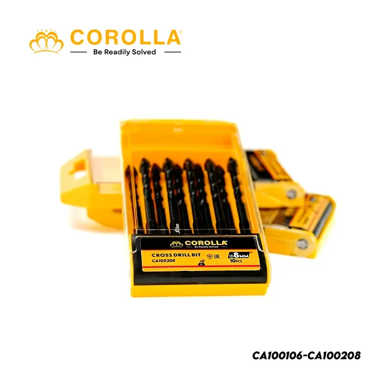 Corolla Mata Bor atau cross bit 6mm/ 8mm/10mm/12mm 1