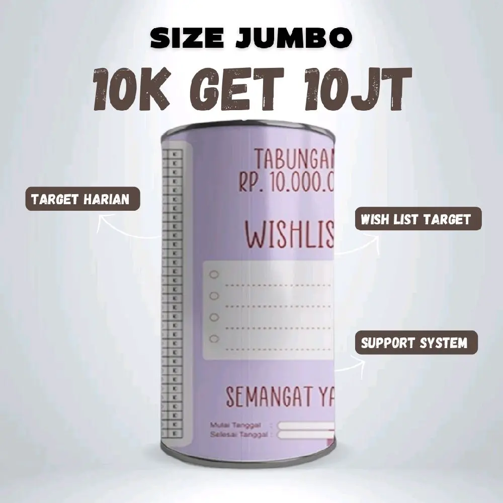 10 RB target 10 juta