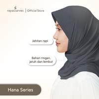 Gambar Rayascarves - Hijab Bergo Sport Bahan Jersey - Bergo Sport Pad Besar - Kerudung Instan - Hana Series - Fossil Grey dari Rayascarves Indonesia Kota Bandung 4 Tokopedia