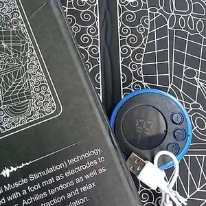 Alat Kesehatan Pijat Kaki dan Leher Serta Badan EMS Foot Massager Alat Pijat Kaki Elektrik Foot Mat Alat Kesehatan Pijet Kaki