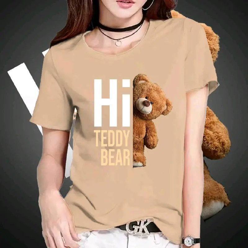 Kaos Distro Motif Beruang | Paket Hemat Dapat 3 Nyaman 5