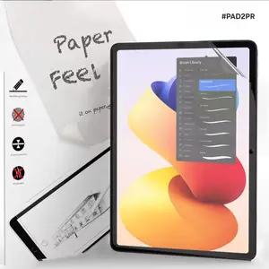 PAPERLIKE Film Anti Gores Anti Glare full Cover Sensitif Touch Screen Kompatibel for R3dmi Pad 2 Pro 12.1 Pad 2 Pad Pro 12.1 Pad SE 11 SE 8.7