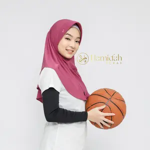 Hamidah - HIJAB BERGO PENGUIN HAMIDAH SIZE M Kerudung Instan