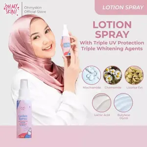 Oh My Skin! New Formula LOTION SPRAY || Lotion Spray Tone Up Mencerahkan Kulit Body Care Perawatan Kulit