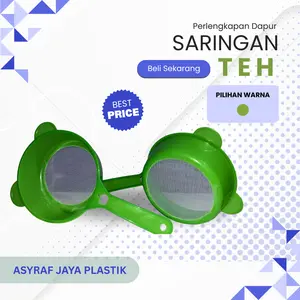 Saringan Teh Plastik | Saringan Serbaguna Ukuran 15 cm