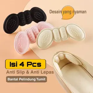 [Promo 4 PCS ]Bantalan Pelindung Tumit Anti Lecet Bantalan Sepatu Ganjalan Kaki
