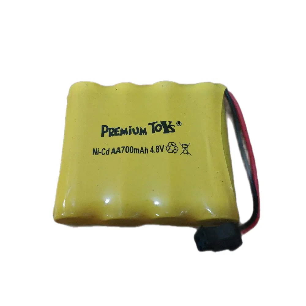 BATERAI CAS MOBIL RC isi 4 (700mAH 4.8V) Baterai Mobil RC BATERAI CAS aja (warna kuning).BATERE BATERAI BAKTERAI BETRAI  BATERAI BERSNI Control