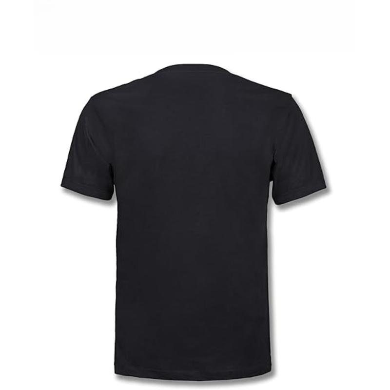 Product Introduction of Menswear Basic Wear Summer Daily Wear Unisex T-Shirt - Short Sleeve Round Neck Plain Breathable in White, Black & White kendrick lamar shirt Casual Top tshirt murah 17