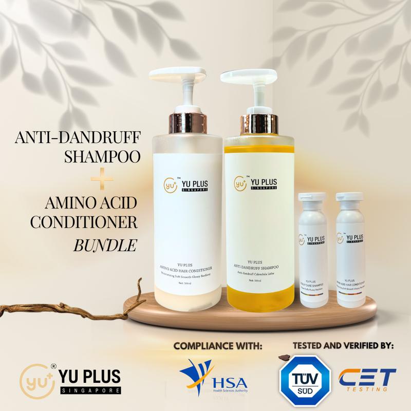 [YU PLUS] For Dandruff/Sensitivity Issues/Hair Flakes/Itchiness ...