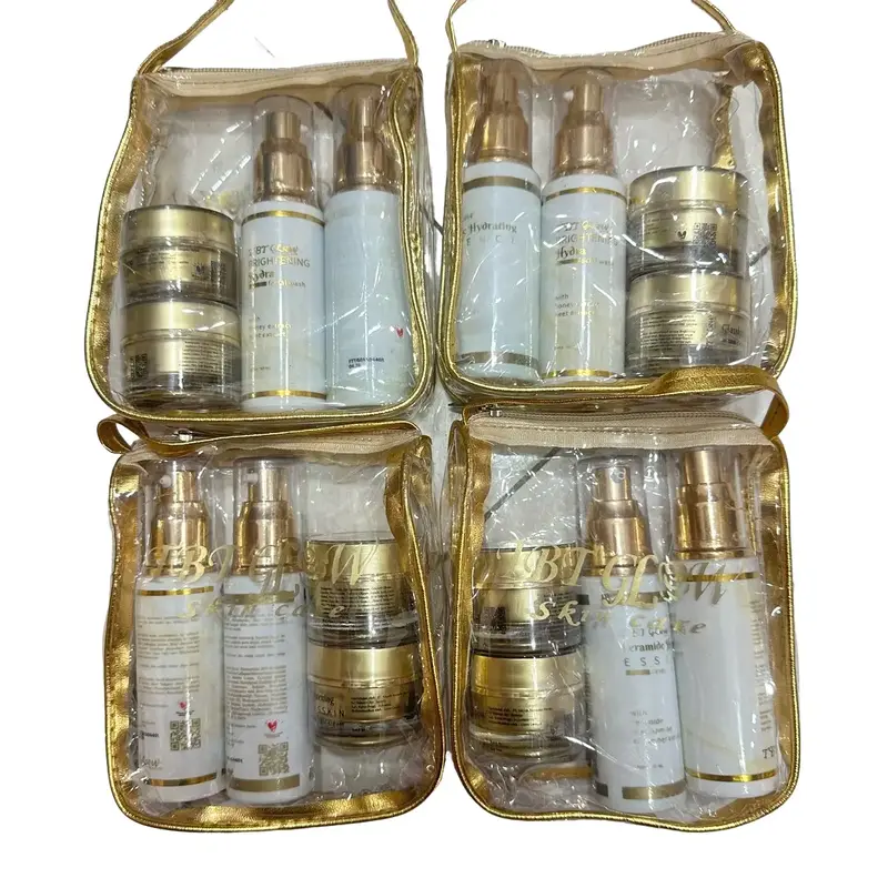 COD - 4 PAKET RESELLER GLW MINI TAS TRANPARAN ORIGINAL MEDAN 2 BUKU & 2 PEPERBAG 0