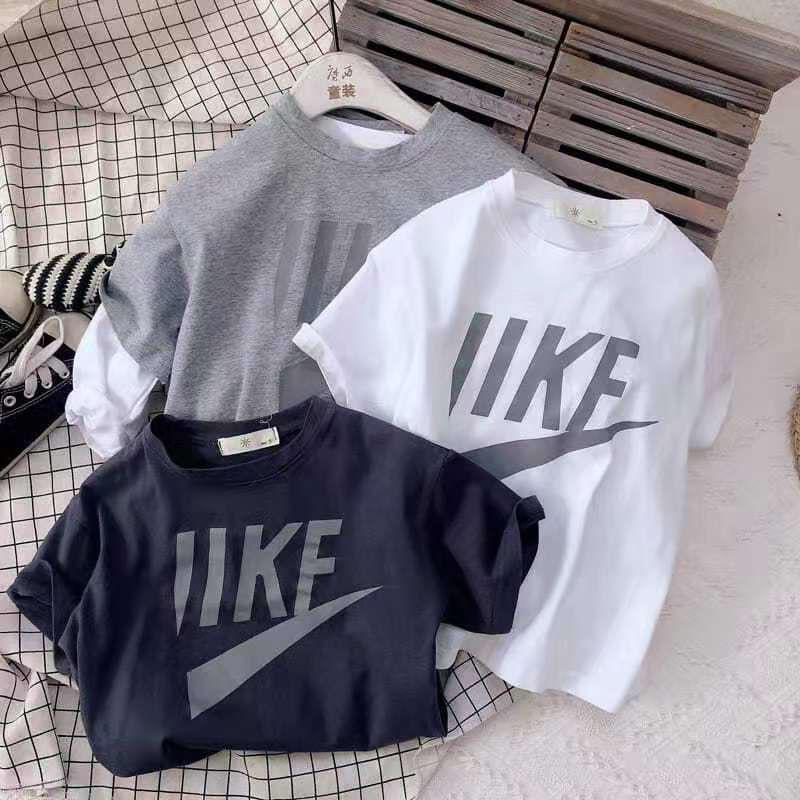 Product Introduction of Boys Summer Trendy T-shirt Top Short sleeved Loose Pullover Versatile Thin Breathable Unisex Clothes Trendy softjeansbaby 4