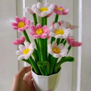 Bunga Goyang @AlitaCraft Kawat Bulu Bunga Hias Dekorasi Rumah