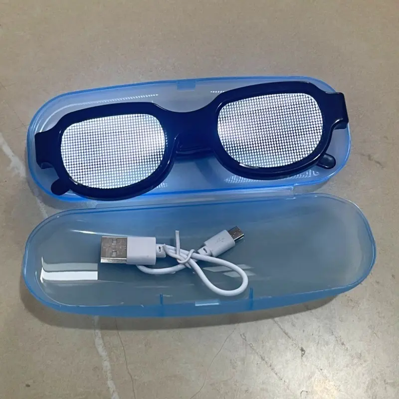 Coglorn Kacamata Conan Led Nyala Efek Khusus Bercahaya Luminescent Kacamata Berkilauan Technology 4
